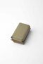 Medium Size Magnetic Genuine Leather Look Faux Leather Women's Wallet – 65218 - Khaki/Mink - 5