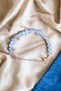 Moonstone Stone Broken Stone Bracelet Transparent Stone Brass Plated Extension Chain Bracelet - 3