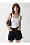 Women's Square Neck Gathered Detailed Sleeveless Blouse (S6) - 2