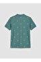 Lcw Kids Hakim Collar Patterned Boy's T-Shirt - 3