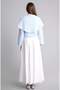 A-Line Voile Maxi Skirt F4560Ax26Sm - 4