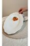 Luxury 2-Piece 25 cm Silver Porcelain Kayık Salad Set – Stylish Tableware Set Modern - 3