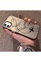 iPhone 12/12 Pro Compatible Travel-Themed Map Airplane Printed Impact Protective Hard Case - 2
