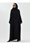 Zalina Shawl Abaya Set - Black - 4