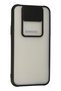 Ilkeshop New Galaxy J7 Case Palm Frosted Camera Sliding Silicone (130604) - Black - 2
