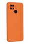 Shopilke Redmi 10C Case Nano Velvet Silicone (102319) - Orange - 3