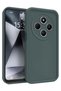 Ilkeshop New Redmi 14C Case Viera Silicone - (144615) Dark Green