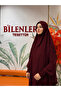 Medina Silk Shaded Souffle Set Burgundy Standard Size - 3