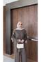 Modal Fabric Loose Fit Double Suit Set Brown - 6