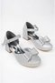 Girl's Glittery Short Heeled Non-Slip Evening Dress Shoes