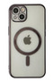 Ilkeshop New iPhone 14 Plus Case Magneticsafe Silicone (192038) - Black - 2