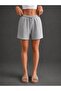 Shorts Women Two Pieces Black Gray Shorts Bermuda - 3