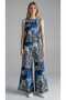 Patchwork Patterned Viscose Double Set - 3