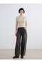 Trendlucky High Waist Straight Fit Women's Jean Pants with Difference