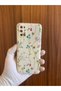 Oppo A52 Vine Flower Printed Inside Velvet Silicone Phone Case