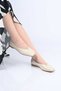 Laceless Buckle Jurdan Sole Genuine Leather Ballerinas 342-014 Women's Shoes - 2