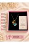 Women's Steel Galaxy Gold Necklace Gift Steel Necklace