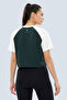 Women's Regular Fit Crop Varsity Tee With Raglan Sleeve - 6