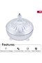 Candy Jar with Lid - Transparent Glass Storage Jar - Glass Storage Container Jar for Sweet Sugar Candy - 3