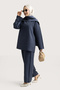 6350 - Stylish, Comfortable, Modal Soft Woven Fabric, Collar Detail, Loose Women's Set - 2