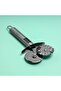 DC2423 Double Stainless Steel Pizza Cutter with TRP Handle, Silver - 5