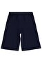 Self-Patterned Capri for 10-13 Years - Navy Blue - 2
