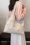 Women's Ecru Bow Detailed Shoulder Tote Bag - 2