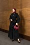 Summer Eyelet Embroidery Modest Set with Stone-Detail Long Skirt - 4