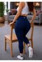 Women's High-Waisted Stretchy Sports Leggings Above the Ankle – Comfortable for Casual Wear & Yoga - 4