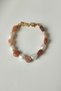 Certified Real Barley Pearl, Amorphous Sunstone Natural Stone Bracelet - 2
