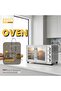 Electric oven with large temperature control device DX4303 - 3