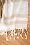 Simple Tassel 2-Piece Kitchen Towel Beige - 4