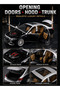 Mercedes Maybach S600 RC Spray Car 1:22 Die-Cast Remote Control Toy with Lights & Sound - 2
