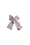Bowknot Buckle Daisy and Lavender Embroidered Tulle Fabric Automatic Buckle - 2