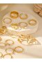 30PCS Gold Rings Set, Boho Knuckle Ring for Women, Delicate Stackable, Fashionable Jewelry Accessory (Gold) - 5