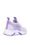 128 Orthopedic Girls' Lilac Elastic Knitwear Comfortable Sneaker - 5