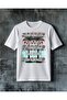 San Francisco Ocean Beach Printed Oversize T-Shirt