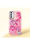 Pink Silicone Case with Shock-Absorbing Camera Protection Compatible with Samsung Galaxy A34