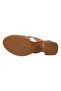 D26Yt-1785 Daily Heeled Tan Women's Slippers - 5