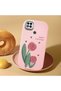 Poco C31 Compatible Shock-Absorbing Camera Protected Pink Silicone Case - 2
