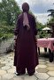 Başak Trouser Suit Burgundy - 7