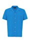 Apaş Collar Woven Patterned Men's Shirt