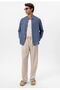 Judicial collar woven men's shirt - 6
