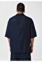 Double Pocket Oversize Linen Shirt - 5