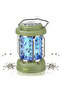 Portable Outdoor Bug Zapper, Electric Mosquito Killer Lamp for Camping, Patio, Garden, Kitchen