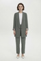 Classic Nefti Suit with Shawl Collar and Pocket Detail 1103