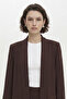 Classic Brown Suit with Shawl Collar and Pocket Detail 1103 - 3