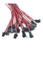 10Pair 10/5Pairs JST SM 2pin 20cm 22AWG Silicone Cable - Male/Female Connectors for RGB LED Strip 50 - 6