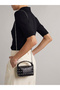 Women's Mini Size Staple Detailed Handbag and Shoulder Bag - 2