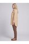 Linen Viscose Tunic Beige with Embroidery Detail - 4